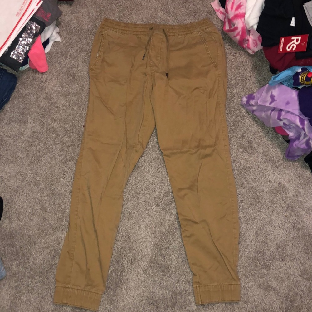 NWOT Khaki Joggers